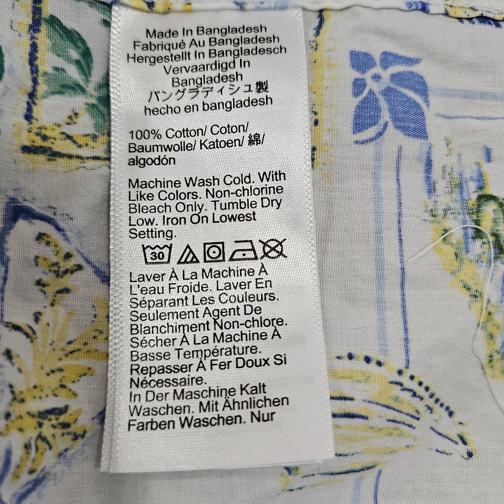 NWT J.Crew Coastal Fruit Lemon Print Pajama Top Size M - Picture 5 of 6